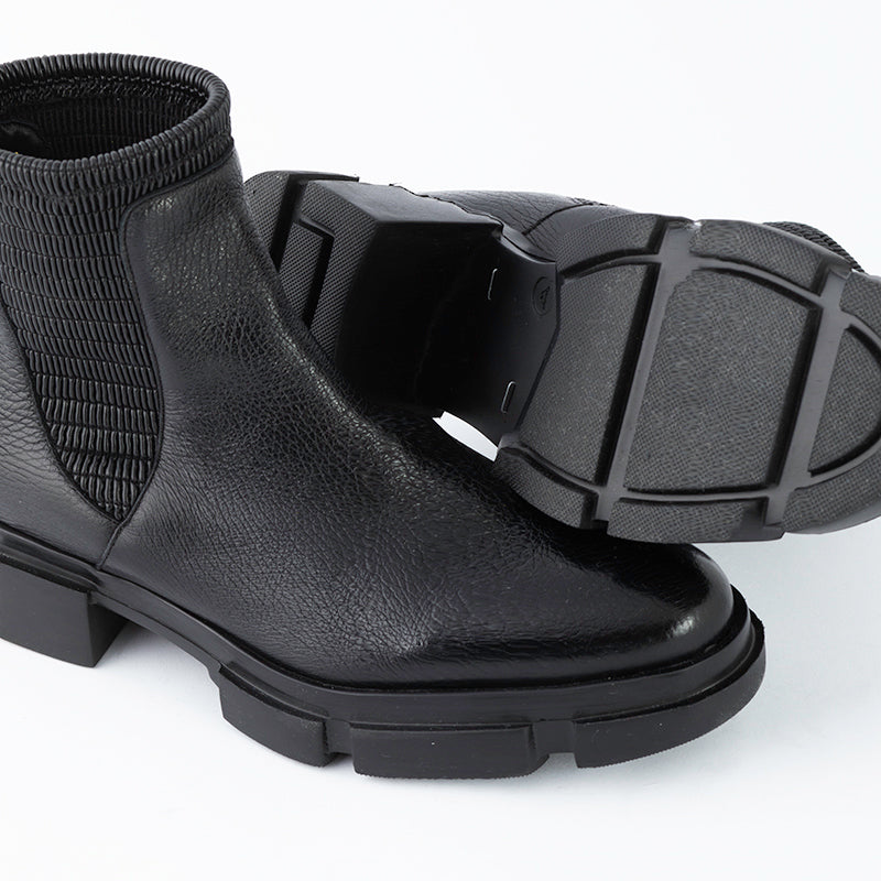 Black Ankle Boots by store Anyi Lu