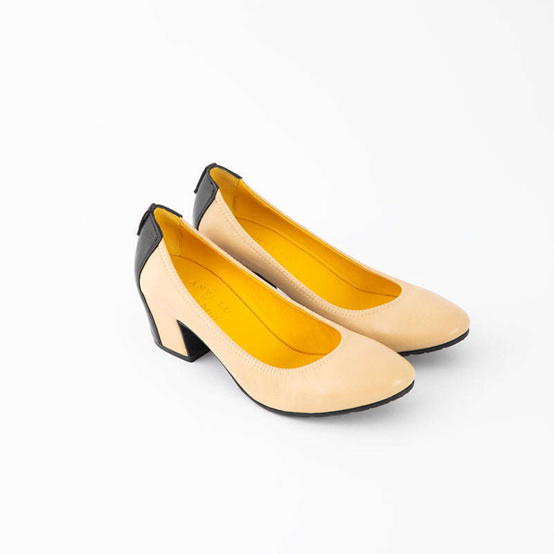 【美品】CLANE STRIPE PUMPS ダークブラウン Brendie Pump - Vince Camuto